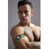 Breedwell Brassards Neo Camo Noir-Vert Neon